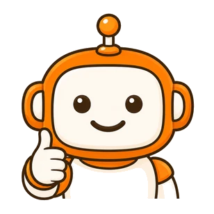 親指を立てるSiteChatのキャラクター