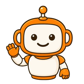 手を振るSiteChatのキャラクター